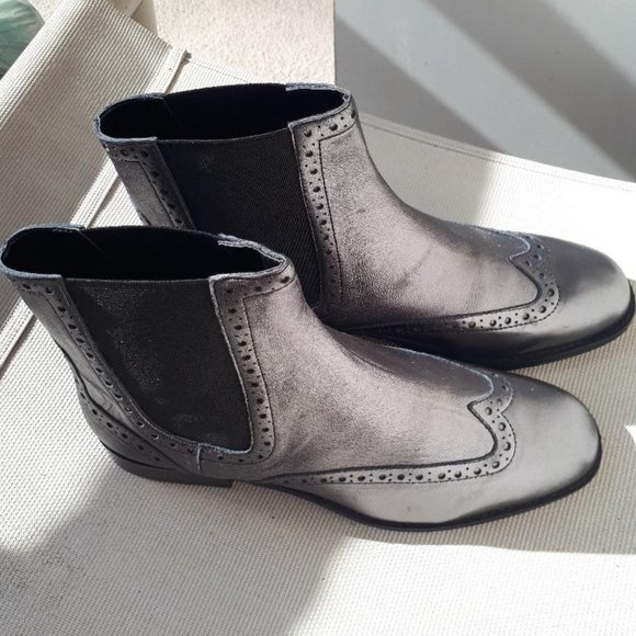 Find. Leather Booties - Picture 2 of 5